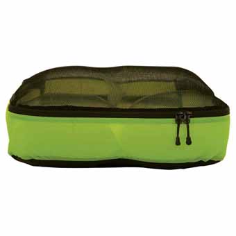 Picture of Ultralight Mesh Top Zip Bag- Green- Large