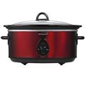 Brentwood SC-150R RED 6.5 Qt Slow Cooker, Red Brentwood SC-150R RED 6.5 Qt Slow Cooker, Red