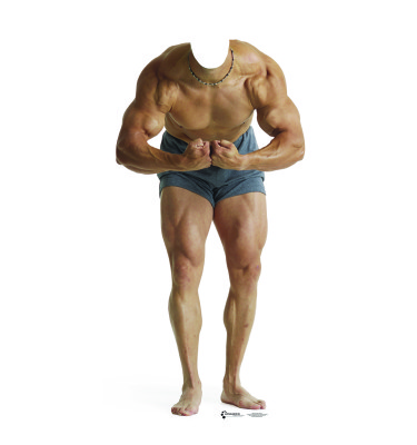 Picture of Advanced Graphics 1270 Muscle Man Standin Cardboard Standup