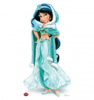 Jasmine - Holiday Cardboard Standup