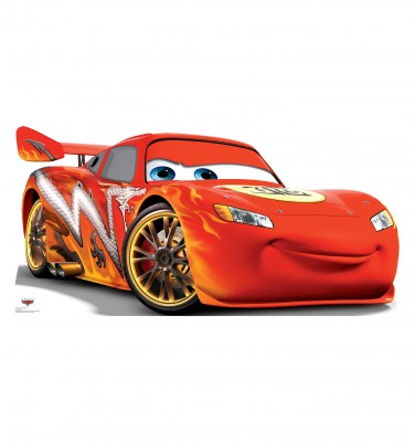Picture of Advanced Graphics 1754 Lightning McQueen - Refresh Disneys Cars Cardboard Standup