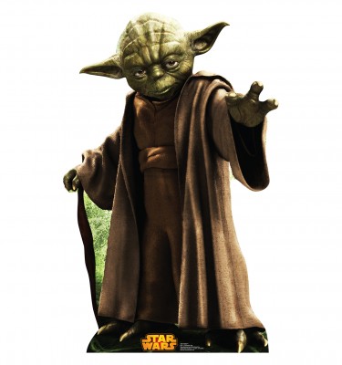Picture of Advanced Graphics 1807 Yoda - Star Wars Classics Retouched Cardboard Standup