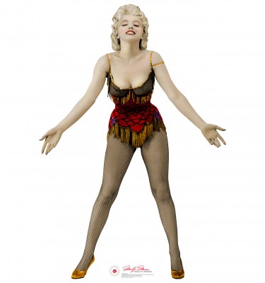Marilyn Monroe - Saloon Singer Cardboard Standup