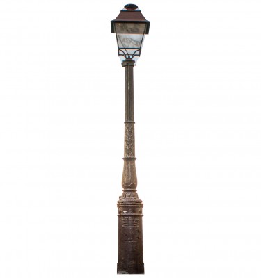 Paris Street Lamp Cardboard Standup