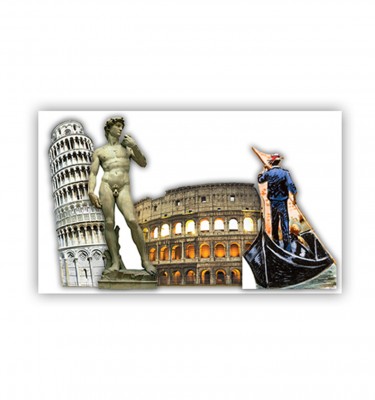Italy Party Theme Set - 1855 - 1858