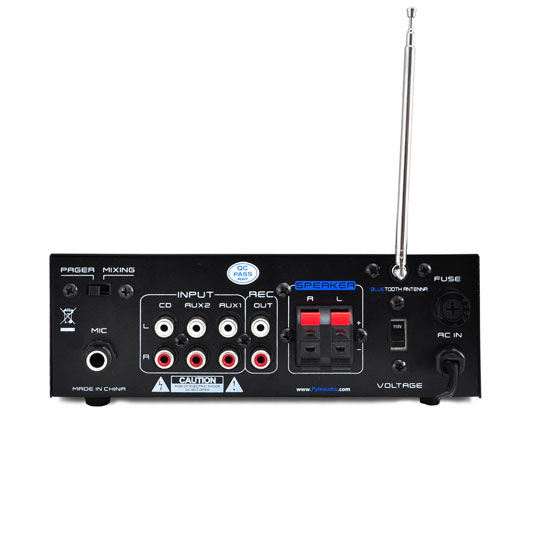 2 x 40 Watt Bluetooth Mini Blue Series Home Stereo Power Amplifier -  Sonic Boom, SO34686