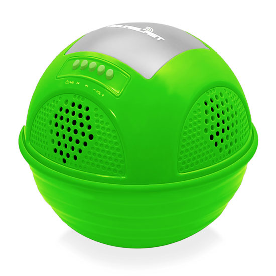 Picture of PyleHome PWR90DGN Aqua Blast Bluetooth Floating Pool Speaker System- Green