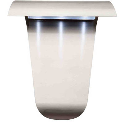 Picture of Artcraft Lighting AC9031SS Fontana 1 Light ADA Compliant LED Outdoor Wall Sconce&#44; Stainless steel