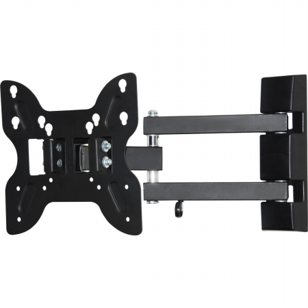 Dbl Hinge - Singl Arm Tilt and Swivel Articulating Mount 14 - 37 in.