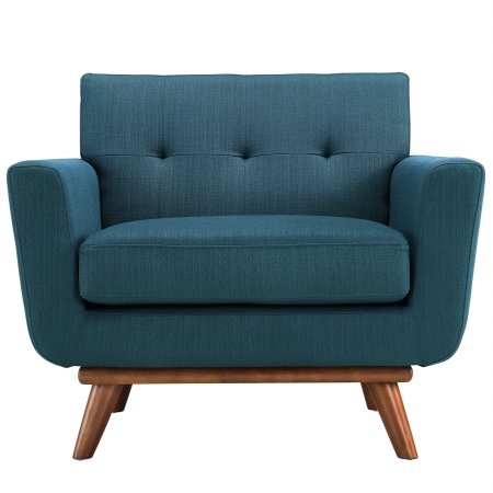 EEI-1178-AZU Engage Upholstered Armchair- Azure