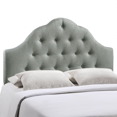 MOD-5162-GRY Sovereign Queen Fabric Headboard- Gray