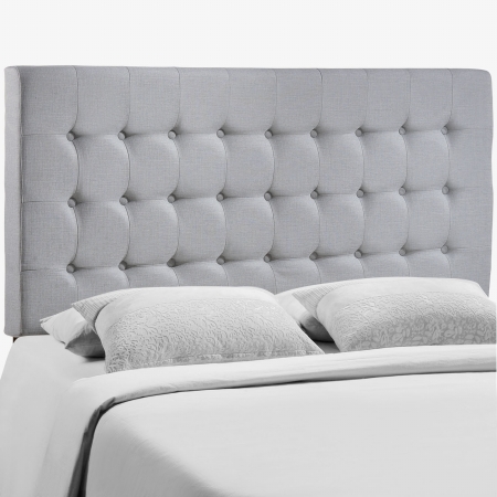 Addison Queen Headboard- Gray