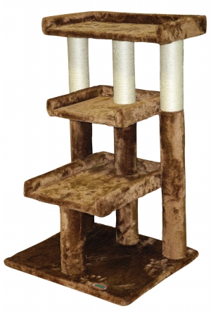 Picture of Go Pet Club F102 35 in. Cat Tree Furniture&#44; Brown