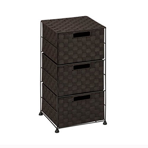 Picture of Honey-Can-Do OFC-03714 Chest 3 Drawer- espresso