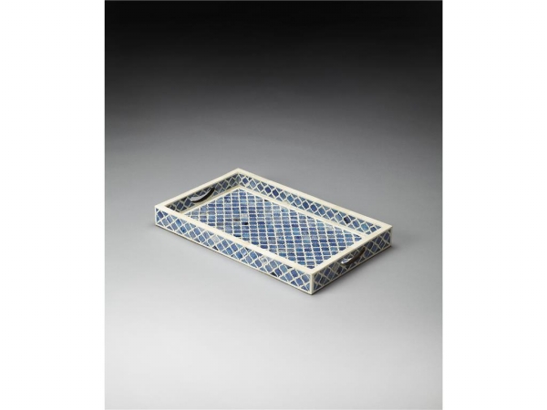 Picture of BUTLER 3473016 20 in. Bone Inlay Serving Tray