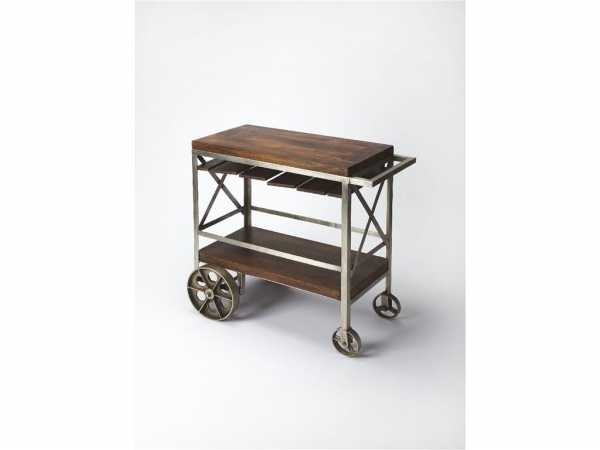 Picture of BUTLER 3541330 32.5 in. Industrial Chic Trolley Server