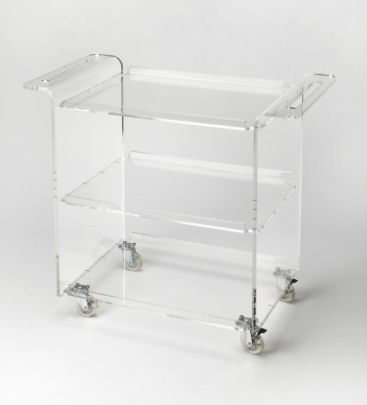 Picture of BUTLER 5169335 Trolley Server&#44; Clear Acrylic Finish