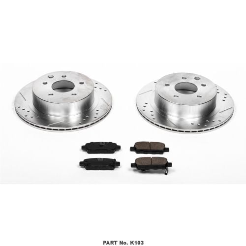 Rear 1 Click Brake Kit With Hardware - Nissan - Initial 2003-2013
