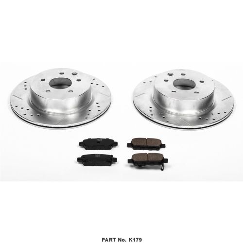 Rear 1 Click Brake Kit With Hardware - Infiniti, Nissan 2006-2008