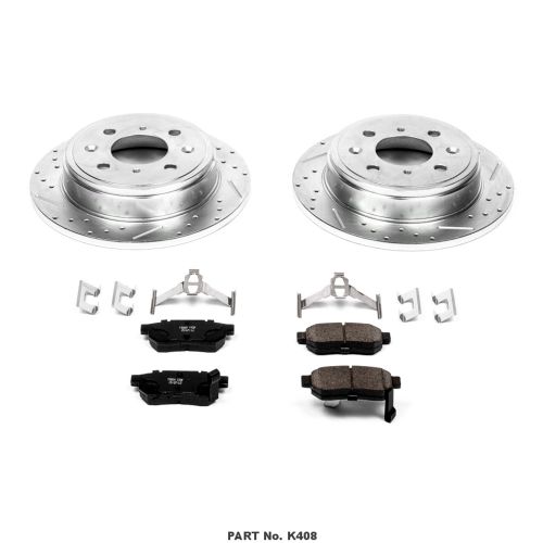Rear 1 Click Brake Kit With Hardware - Honda, Acura 1988-2001