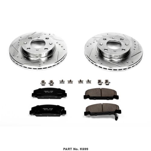 Front 1 Click Brake Kit With Hardware - Honda Del Sol S, Si 1994-1997