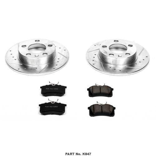 Rear 1 Click Brake Kit With Hardware - Volkswagen Jetta 2002