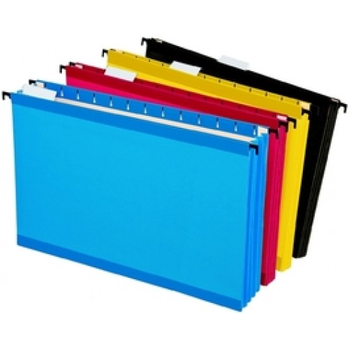 09313 Extra Capacity Hanging Pockets Dividers Assorted, Pack Of 12
