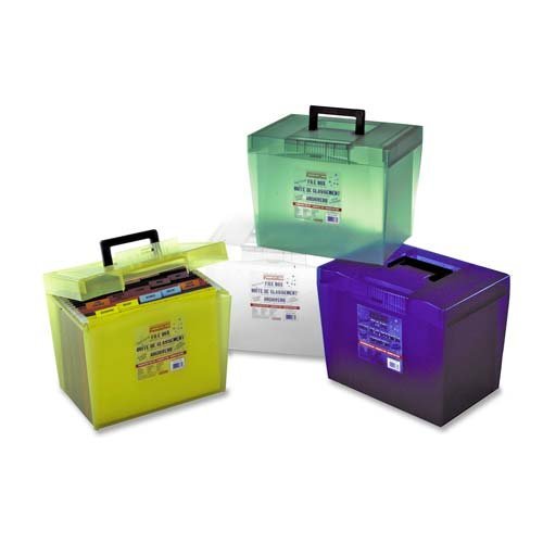 File Box with Handles, Pack of 4