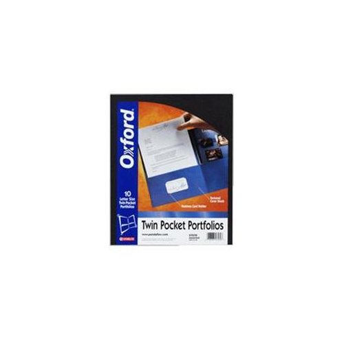 Picture of Oxford 57572 Twin Pocket&#44; Blue - Pack of 10