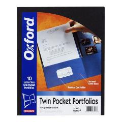 Picture of Oxford 57573 Twin Pocket- Green - Pack of 10