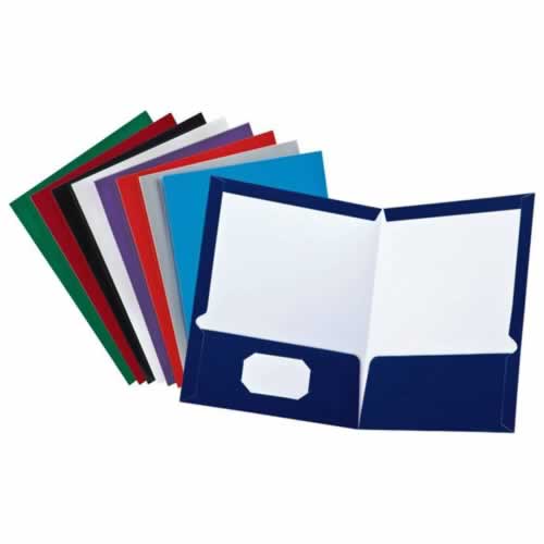 Portfolios-report Covers - Dark Blue, Pack Of 125