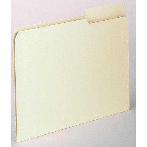 D40482 48 Count 1-3 CUT Manila File Folder, Pack Of 6