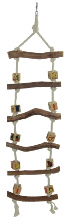 Picture of YML BT102 Dragonwood Rope Ladder&#44; 6-Step