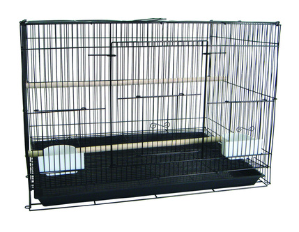 Picture of YML 6x2424MIX Lot Of 6 Small Breeding Cages- Yellow With Pink & Green