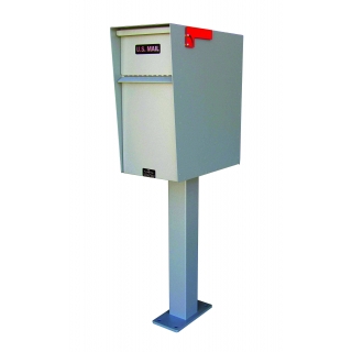 Super Letter Locker Rear Access Stainless Steel