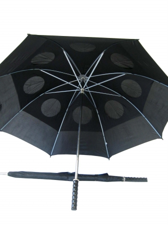 Picture of Conch Umbrellas 7860M 60 in. Jumbo Golf Double Canopy Windproof Umbrella