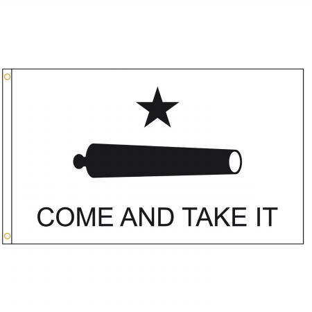 3 x 5 ft. Nylon - Glo Gonzales - Come & Take It Flag