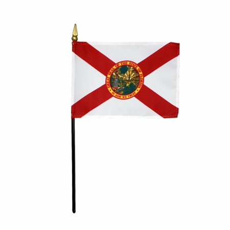 Picture of Annin Flagmakers 150008 4 x 6 in. Eb Florida Mounted- Pack Of 12