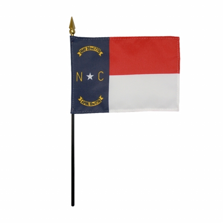 Picture of Annin Flagmakers 150033 4 x 6 in. Eb North Carolina Mounted, Pack Of 12