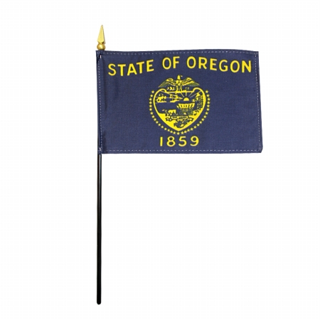 Picture of Annin Flagmakers 150037 4 x 6 in. Eb Oregon Mounted- Pack Of 12