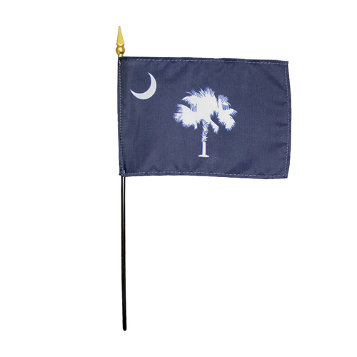 Picture of Annin Flagmakers 150040 4 x 6 in. Eb So Carolina Mounted- Pack Of 12
