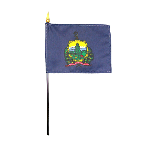Picture of Annin Flagmakers 150045 4 x 6 in. Eb Vermont Mounted- Pack Of 12