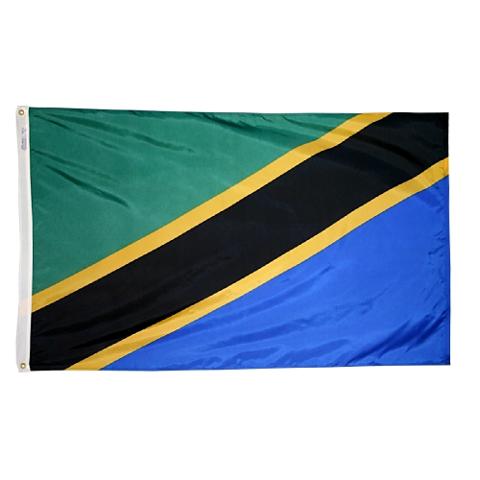 Picture of Annin Flagmakers 198304 4 x 6 ft. Nylon - Glo Tanzania Flag