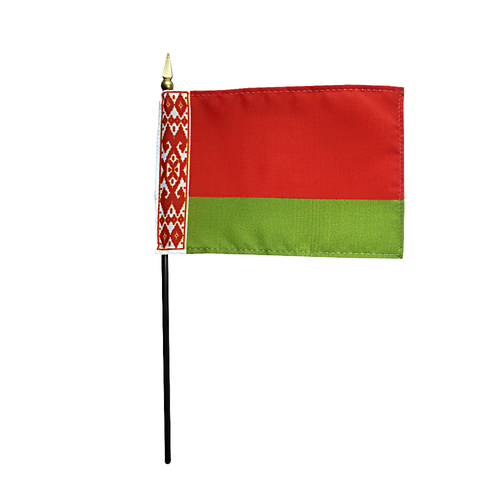 Picture of Annin Flagmakers 209990 4 x 6 in. Eb Belarus Mounted- Pack Of 12