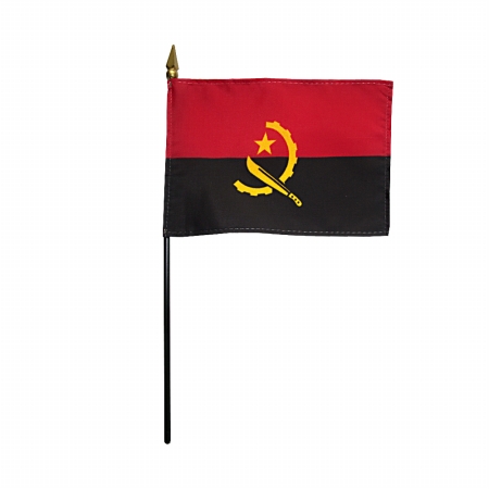Picture of Annin Flagmakers 210003 4 x 6 in. Eb Angola Mounted- Pack Of 12