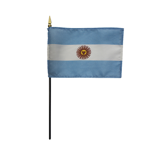 Picture of Annin Flagmakers 210005 4 x 6 in. Eb Argentina Govt Mounted, Pack Of 12