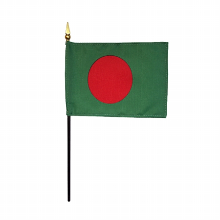Picture of Annin Flagmakers 210010 4 x 6 in. Eb Bangladesh Mounted- Pack Of 12