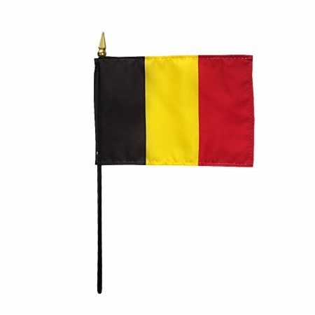 Picture of Annin Flagmakers 210012 4 x 6 in. Eb Belgium Mounted- Pack Of 12