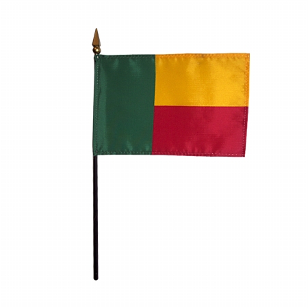 Picture of Annin Flagmakers 210014 4 x 6 in. Eb Benin Mounted, Pack Of 12