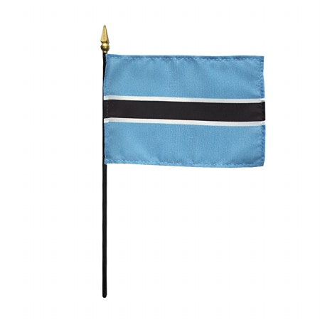 Picture of Annin Flagmakers 210017 4 x 6 in. Eb Botswana Mounted- Pack Of 12